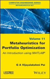 Image of Metaheuristics for Portofolio Optimization : An Introduction Using MATLAB